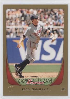 2011 Bowman - [Base] - Gold #63 - Ryan Zimmerman