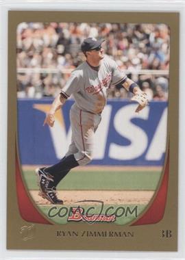 2011 Bowman - [Base] - Gold #63 - Ryan Zimmerman