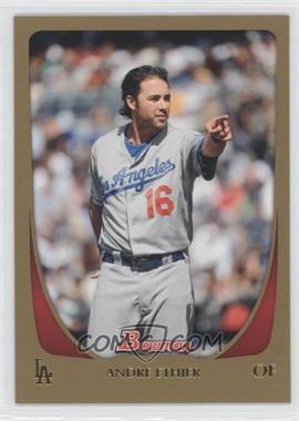 2011 Bowman - [Base] - Gold #66 - Andre Ethier