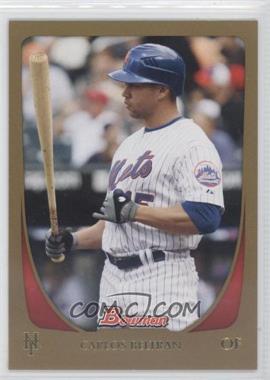 2011 Bowman - [Base] - Gold #77 - Carlos Beltran