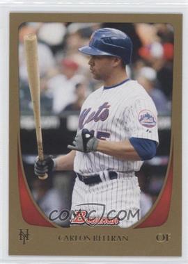 2011 Bowman - [Base] - Gold #77 - Carlos Beltran