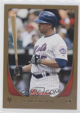 2011 Bowman - [Base] - Gold #77 - Carlos Beltran