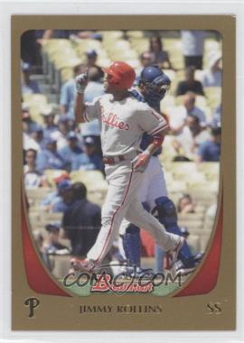 2011 Bowman - [Base] - Gold #80 - Jimmy Rollins