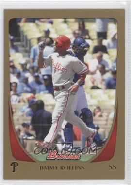 2011 Bowman - [Base] - Gold #80 - Jimmy Rollins