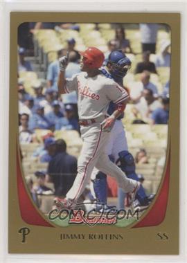 2011 Bowman - [Base] - Gold #80 - Jimmy Rollins