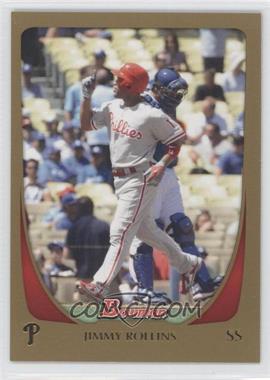 2011 Bowman - [Base] - Gold #80 - Jimmy Rollins