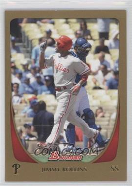 2011 Bowman - [Base] - Gold #80 - Jimmy Rollins