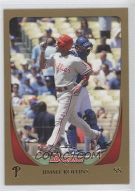 2011 Bowman - [Base] - Gold #80 - Jimmy Rollins