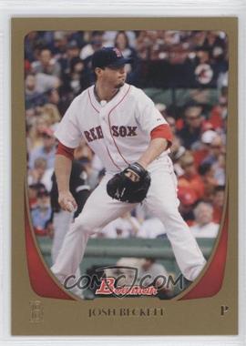 2011 Bowman - [Base] - Gold #92 - Josh Beckett