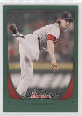 2011 Bowman - [Base] - Green #130 - Clay Buchholz /450