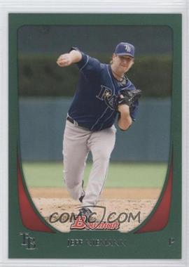 2011 Bowman - [Base] - Green #16 - Jeff Niemann /450