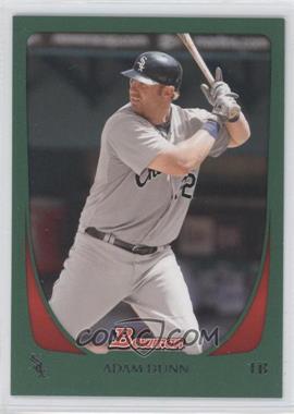 2011 Bowman - [Base] - Green #182 - Adam Dunn /450