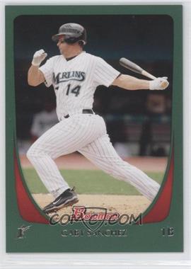 2011 Bowman - [Base] - Green #184 - Gaby Sanchez /450