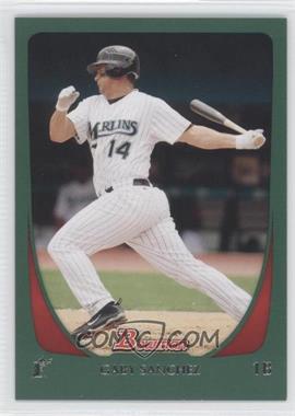 2011 Bowman - [Base] - Green #184 - Gaby Sanchez /450