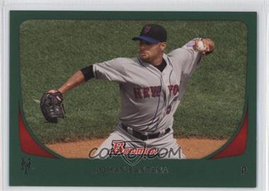 2011 Bowman - [Base] - Green #36 - Johan Santana /450