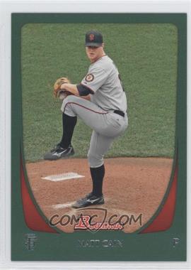 2011 Bowman - [Base] - Green #50 - Matt Cain /450