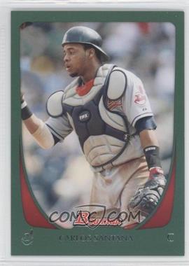 2011 Bowman - [Base] - Green #7 - Carlos Santana /450