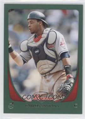 2011 Bowman - [Base] - Green #7 - Carlos Santana /450