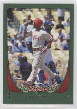 2011 Bowman - [Base] - Green #80 - Jimmy Rollins /450 [EX to NM]