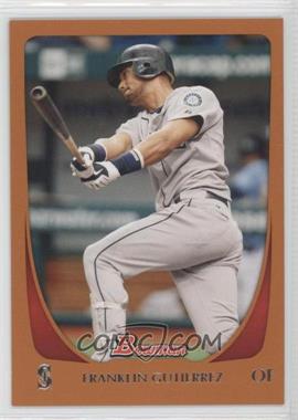 2011 Bowman - [Base] - Orange #124 - Franklin Gutierrez /250