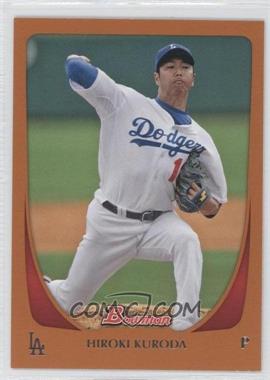 2011 Bowman - [Base] - Orange #147 - Hiroki Kuroda /250