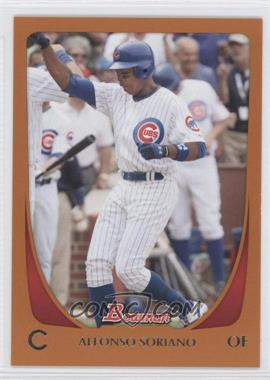 2011 Bowman - [Base] - Orange #161 - Alfonso Soriano /250