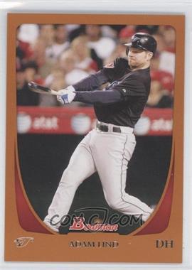 2011 Bowman - [Base] - Orange #180 - Adam Lind /250