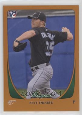 2011 Bowman - [Base] - Orange #201 - Kyle Drabek /250