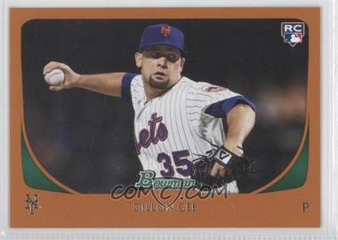 2011 Bowman - [Base] - Orange #212 - Dillon Gee /250