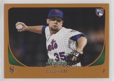 2011 Bowman - [Base] - Orange #212 - Dillon Gee /250