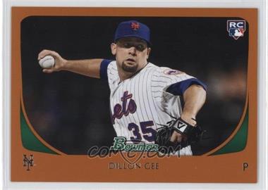 2011 Bowman - [Base] - Orange #212 - Dillon Gee /250