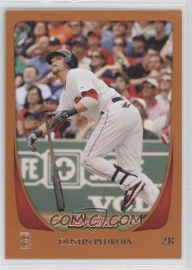 2011 Bowman - [Base] - Orange #26 - Dustin Pedroia /250