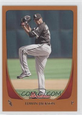 2011 Bowman - [Base] - Orange #3 - Edwin Jackson /250