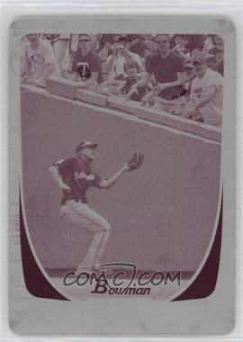 2011 Bowman - [Base] - Printing Plate Magenta #181 - Corey Hart /1