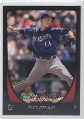 2011 Bowman - [Base] #125 - Zack Greinke