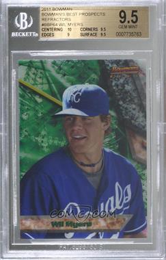 2011 Bowman - Bowman's Best Prospects - Refractor #BBP64 - Wil Myers /99 [BGS 9.5 GEM MINT]