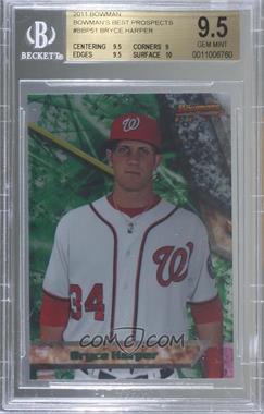 2011 Bowman - Bowman's Best Prospects #BBP51 - Bryce Harper [BGS 9.5 GEM MINT]