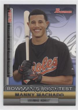 2011 Bowman - Bowman's Brightest #BBR19 - Manny Machado