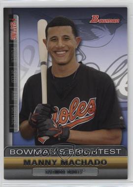 2011 Bowman - Bowman's Brightest #BBR19 - Manny Machado