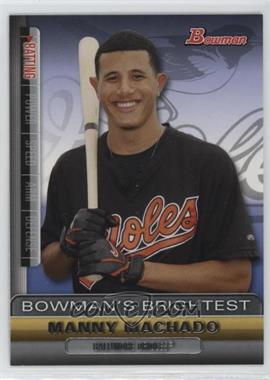 2011 Bowman - Bowman's Brightest #BBR19 - Manny Machado