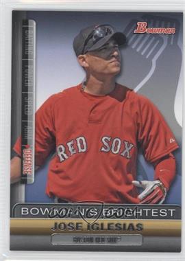 2011 Bowman - Bowman's Brightest #BBR21 - Jose Iglesias