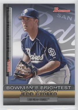 2011 Bowman - Bowman's Brightest #BBR25 - Jedd Gyorko