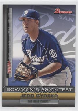 2011 Bowman - Bowman's Brightest #BBR25 - Jedd Gyorko