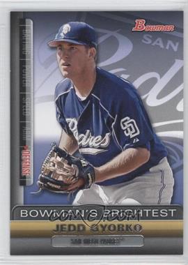 2011 Bowman - Bowman's Brightest #BBR25 - Jedd Gyorko