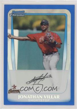 2011 Bowman - Chrome Prospects - Blue Refractor #BCP110 - Jonathan Villar /250