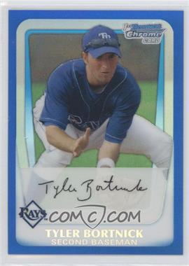 2011 Bowman - Chrome Prospects - Blue Refractor #BCP18 - Tyler Bortnick /250