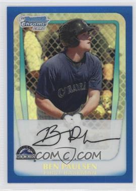 2011 Bowman - Chrome Prospects - Blue Refractor #BCP34 - Ben Paulsen /250