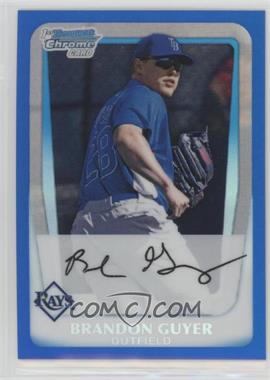 2011 Bowman - Chrome Prospects - Blue Refractor #BCP45 - Brandon Guyer /250