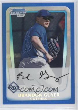 2011 Bowman - Chrome Prospects - Blue Refractor #BCP45 - Brandon Guyer /250