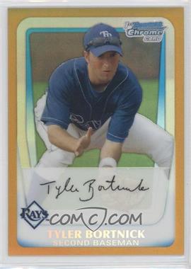 2011 Bowman - Chrome Prospects - Gold Refractor #BCP18 - Tyler Bortnick /50